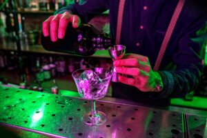 Is alcohol served in social clubs?